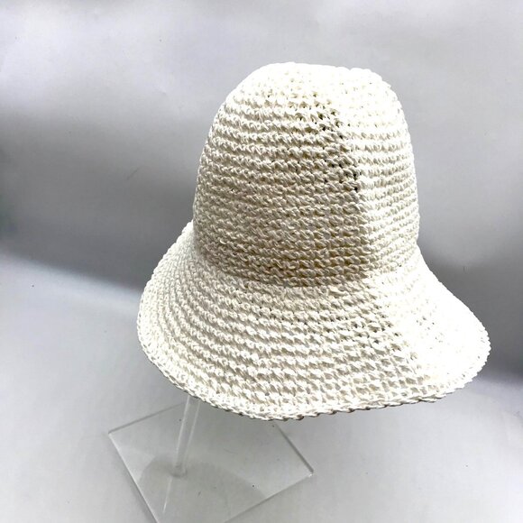 On 34th White Woven Adjustable Hat - Picture 8 of 10